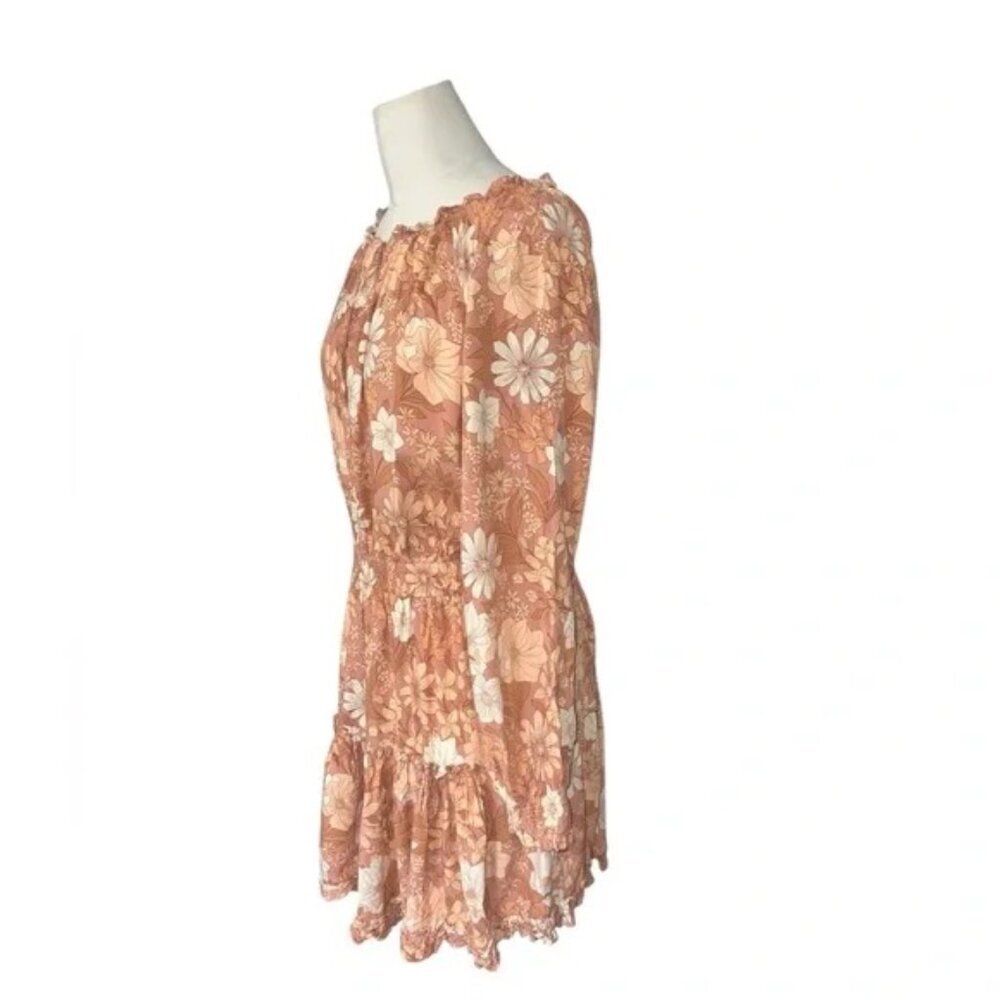 Petal + Pup KEALAN DRESS - BROWN US 12 - Picture 3 of 5